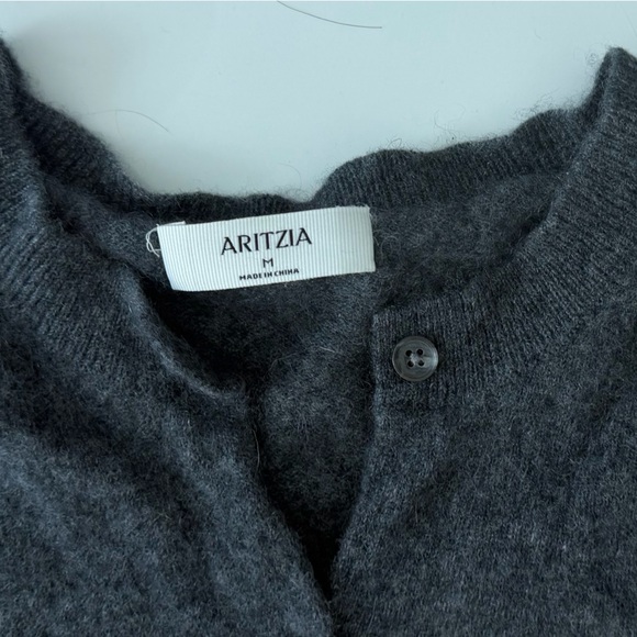 Aritzia Cashmere Blend Sweater in Gray - Picture 2 of 4